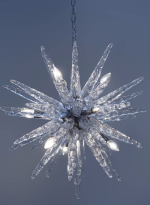 SPUTNIK STALACTITE MURANO GLASS  CHANDELIER - Image 3