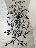 BOUGHS AND DROPS FLORENTINE IRON CHANDELIER - Image 6