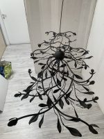 BOUGHS AND DROPS FLORENTINE IRON CHANDELIER - Image 5