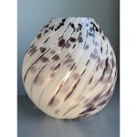 Contemporary White Table Lamp in Murano Glass With Murrine - Image 2