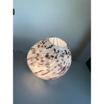 Contemporary White Table Lamp in Murano Glass With Murrine - Image 3