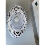 Contemporary White Table Lamp in Murano Glass With Murrine - Image 4