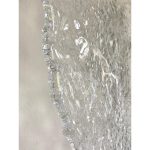 Wall Light in Transparent Murano Glass Disc and Brass Metal Frame - Image 6