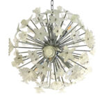 "Bouquet" Flowers Murano Glass Sputnik Chandelier