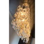 Multicolor Chains Murano Glass Flush Mount - Image 12