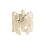 Transparent “Ricci” Murano Glass Wall Sconce