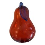 1970s Vintage Gold Christmas Ball From Made Murano Glass, Italy