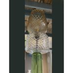 Green and "ballotton"fumè Murano Glass Floor Lamp - Image 2