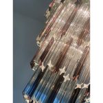 Huge "Quadriedro" Fumè and Clear Murano Glass Chandelier - Image 6