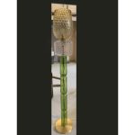 Green and "ballotton"fumè Murano Glass Floor Lamp - Image 9