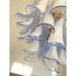 Blue “Selle-Petali” Murano Glass Chandelier - Image 2