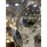 Italian Hand-Made Brass chromed Cap Sputnik Chandelier - Image 8