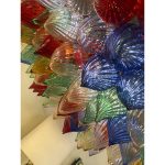 Multicolored Drops “CLOUD” Murano Glass Chandelier - Image 8