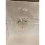 Contemporary transparent "petals" Murano glass Flush mount - Image 6
