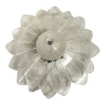 Murano Style Glass Sputnik Chandelier Flush Mount, Mazzega Zuccheri Venini Barovier Style