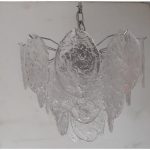 Murano Glass Italian "Nuvoletta" Chandelier - Image 3