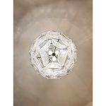 Contemporary Modern Clear "Petals" Murano Glass Chandelier - Image 2