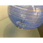 Blue Swirling Murano Glass  Murano glass Table Lamp - Image 4