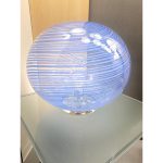 Blue Swirling Murano Glass  Murano glass Table Lamp - Image 8