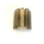 Fumè "Squared" Murano Glass gold Wall Sconce - Image 11