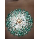 Vanished Green-Wather "Sella" Petali Chandelier in Mazzega Style - Image 4