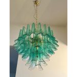 Vanished Green-Wather "Sella" Petali Chandelier in Mazzega Style - Image 5