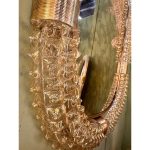 Luxury "Rostrato" Murano Glass gold Wall Mirror - Image 5