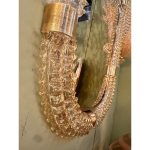 Luxury "Rostrato" Murano Glass gold Wall Mirror - Image 6