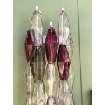 Impressive Wall Sconces With Multicolored "Poliedri" Murano Glass - Image 2