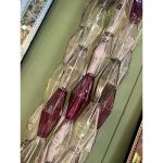 Impressive Wall Sconces With Multicolored "Poliedri" Murano Glass - Image 3