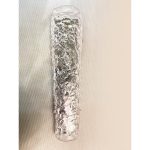 Transparent Hammered Murano  Glass Wall Sconces - Image 2