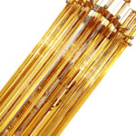 Luxury Amber Triedro Murano Glass Wall Sconce - Image 5