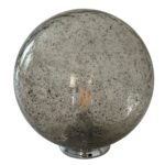 Italian "pulegoso"Fume' Table Lamp Murano Glass by SimoEng