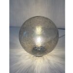 Italian "pulegoso"Fume' Table Lamp Murano Glass by SimoEng - Image 3