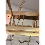 Contemporary Rectangular Luxury "Tronchi" Murano Glass Gold Chandelier - Image 10