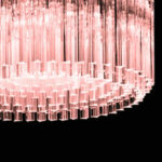 Mid-Century Modern Italian Triedro "Concava" Chandelier - Image 2