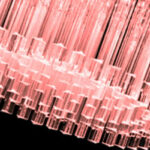 Mid-Century Modern Italian Triedro "Concava" Chandelier - Image 3