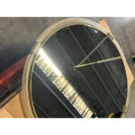 Monumental Big Venetian Huge Wall Mirror With Gold "Torchon- Torciglione" Murano Glass - Image 5