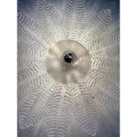 Monumental Venetian "Leaves" Flush Mount in Murano Glass - Image 4