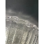 Traditional Italian White Graniglia "Budino" Murano Glass Flush Mount in 70' Style - Image 9