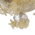 Venetian Floreal Luxury Gold Murano Glass Chandelier - Image 7