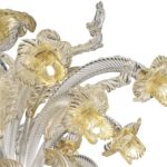Venetian Floreal Luxury Gold Murano Glass Chandelier - Image 4