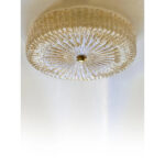 Venetian Gold "Graniglia" Murano Glass Flush Mount - Image 7