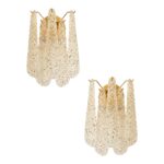 "Conchiglie" Murano Glass Gold Wall Sconce - Image 11