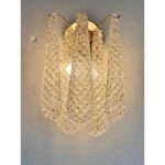 "Conchiglie" Murano Glass Gold Wall Sconce - Image 5