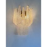 “Conchiglie” Murano Glass Gold Wall Sconce - Image 3