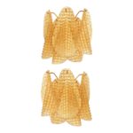 Gold "Graniglia" "Rondini" Murano Glass Wall sconce - Image 11