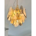 Multicolor Amber "Rondini" Murano Chandelier - Image 2