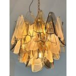 Multicolor Amber "Rondini" Murano Chandelier - Image 4