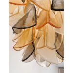 Multicolor Amber "Rondini" Murano Chandelier - Image 5